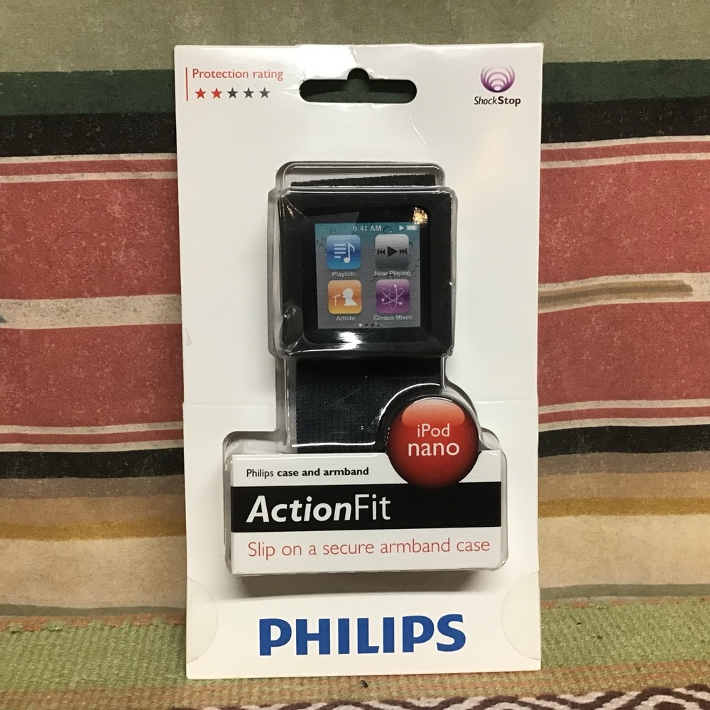 New vintage Philips iPad nano arm band holder